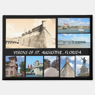 Visie van Historic St. Augustine, Florida Magneet