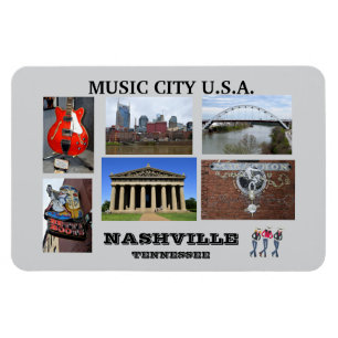 Visie van Nashville, Tennessee Magneet