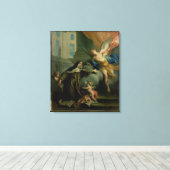 Visie van St. Teresa Canvas Afdruk (Insitu (Houten vloer))