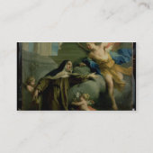Visie van St. Teresa Visitekaartje (Achterkant)