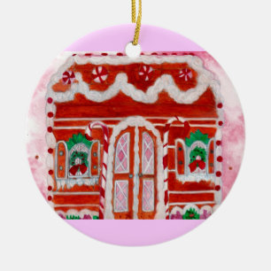 Visie van Suikerpruimen Keramisch Ornament
