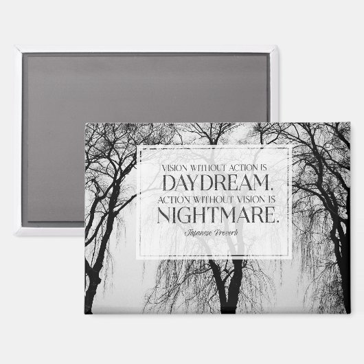 Visie zonder actie magneet (Voorkant / Achterkant)