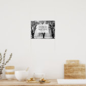 Visie zonder actie poster (Keuken)