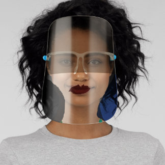 Visière De Protection Baguette noire