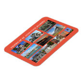 Visies van de historische St. Augustine, Florida Magneet (Linkerzijde)