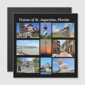 Visies van St. Augustine, Florida (Voorkant / Achterkant)
