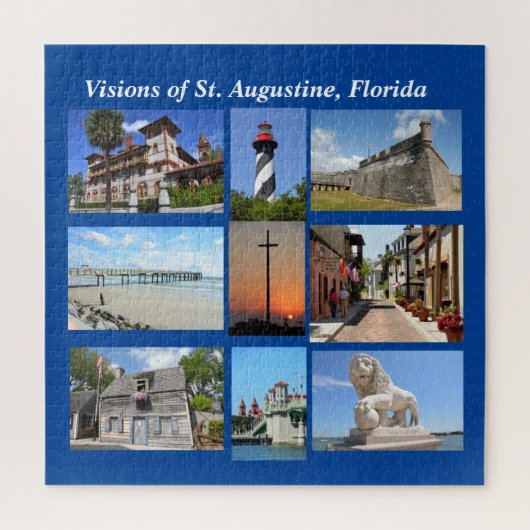 Visies van St. Augustine, Florida Legpuzzel (Verticaal)