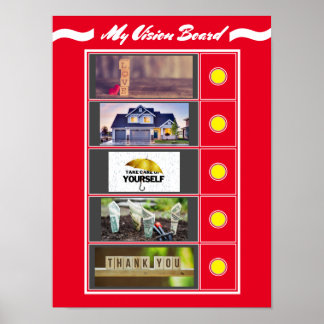 Vision Board Poster automaat (steen)