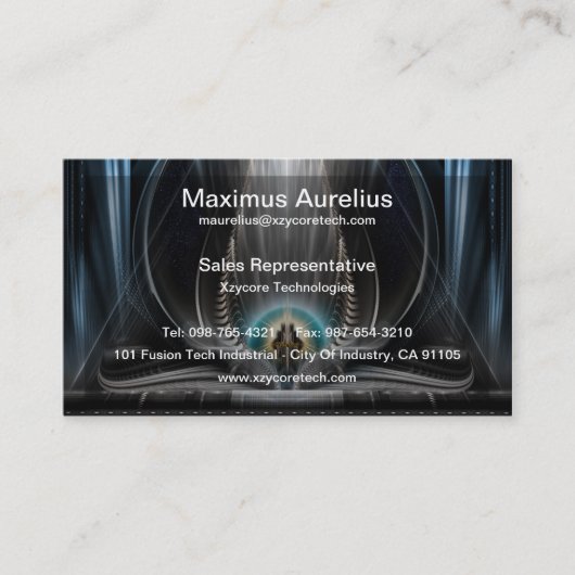 Vision De La Glace De L'Imperial View Carte de vis (Devant)