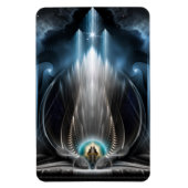 Vision De La Glace De L'Impérial Vue Magnet Photo (Vertical)