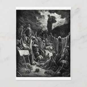 Vision de la Vallée des Os Sèches carte postale