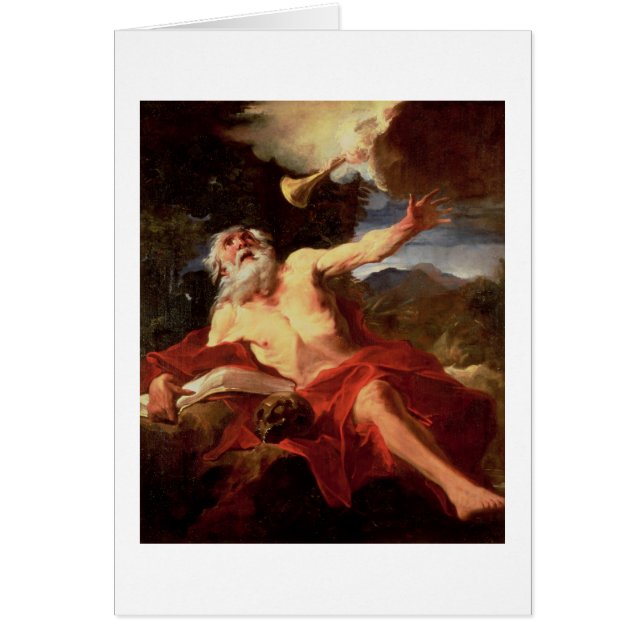 Vision de St Jerome (Devant)