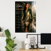 Vision en Mouvement – Affiche pour Dirigeants (Bureau à domicile)