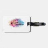 vision merch Bagagelabel (Achterkant horizontaal)