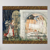 Vision of Angels to Perceval Poster (Voorkant)