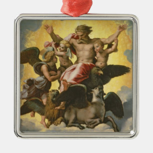 Vision of Ezekiel, c.1518 Metalen Ornament