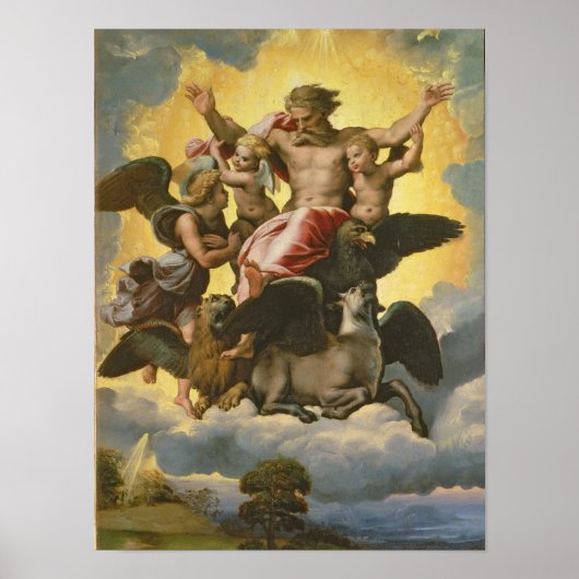 Vision of Ezekiel, c.1518 Poster (Voorkant)