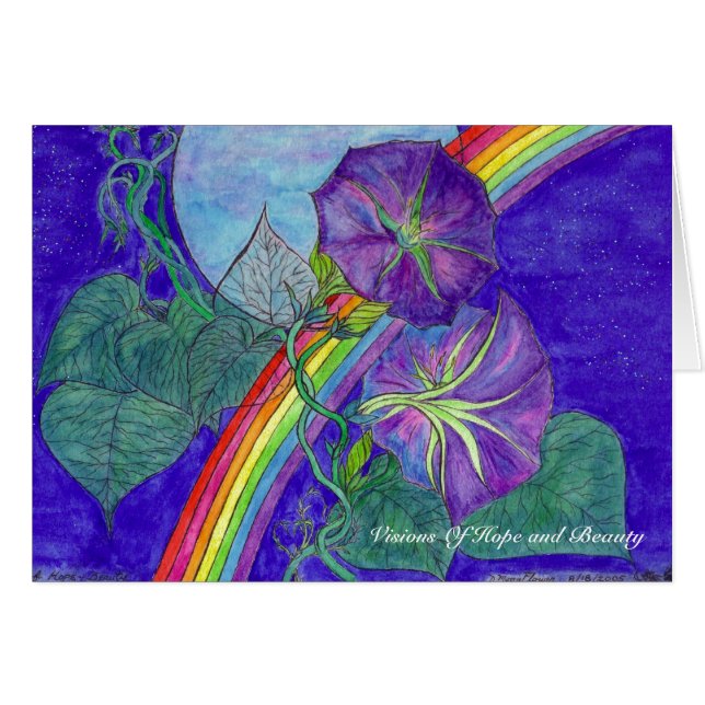 Vision of Hope & Beauty... met het "verhaal" (Voorkant Horizontaal)