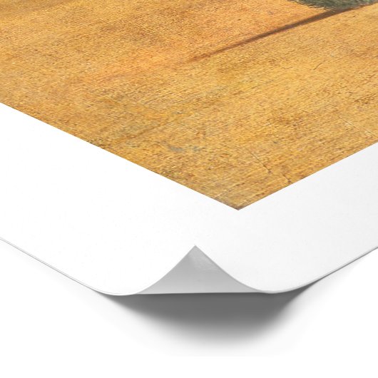 Vision of St. Augustine, 1502-08 (olie op canvas)  Poster (Hoek)