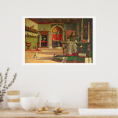 Vision of St. Augustine, 1502-08 (olie op canvas)  Poster (Keuken)