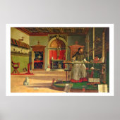 Vision of St. Augustine, 1502-08 (olie op canvas)  Poster (Voorkant)