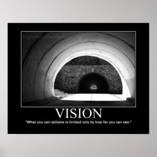 VISION Poster - Tunnel (Motivatie)