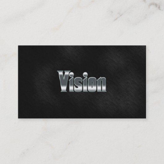 Vision professionnelle inspirée de carte de visite (Devant)