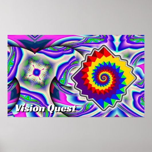 Vision Quest (Verander de woorden) Poster (Voorkant)