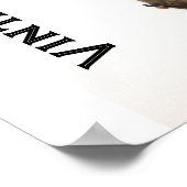  Vision Steampunk Jonge Vrouw Retro Poster (Hoek)