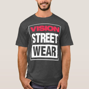 Vision Street Draag jaren 80 skateboarden Retro ja T-shirt