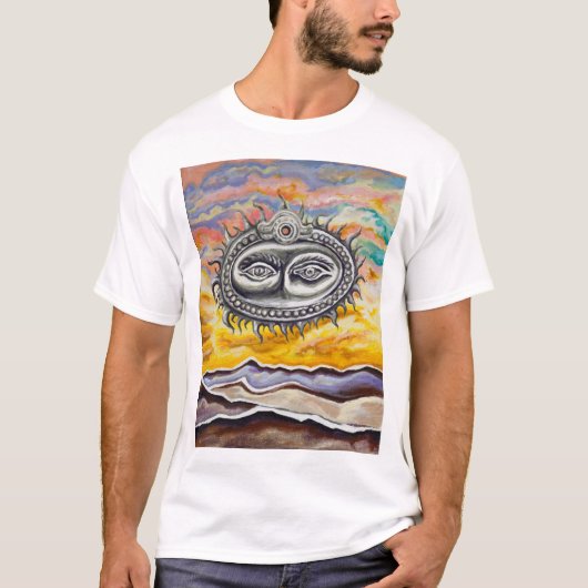 "Vision" T-shirt van Nefertara (Voorkant)