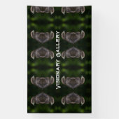 Visionaire Gallery Aangepaste tekst Eagle afbeeldi Spandoek (Verticaal)