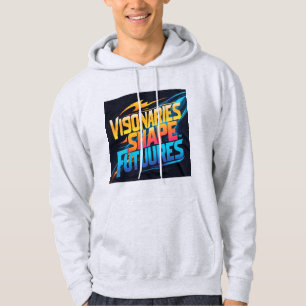 Visionairs Vorm Futures: futuristische multi-kleur Hoodie