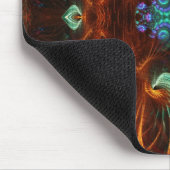 Visionary Fractal Butterfly Mousepad Muismat (Hoek)