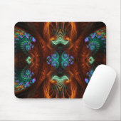 Visionary Fractal Butterfly Mousepad Muismat (Met muis)