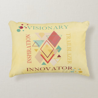 Visionary Trailblazer Innovator Inspiration Accent Kussen
