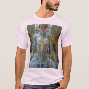 Visions cybernétiques - T-shirt futuriste