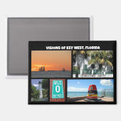 Visions de Key West Florida Magnet (Recto/Verso)