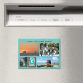 Visions de Key West Florida Magnet (In Situ (Lave-vaisselle))