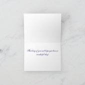 Visions de la carte d'anniversaire bleue (Intérieur)