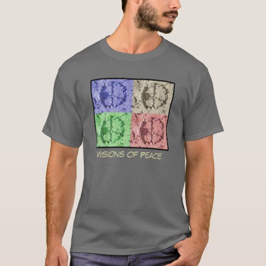 Visions de T-shirt de paix (Devant)