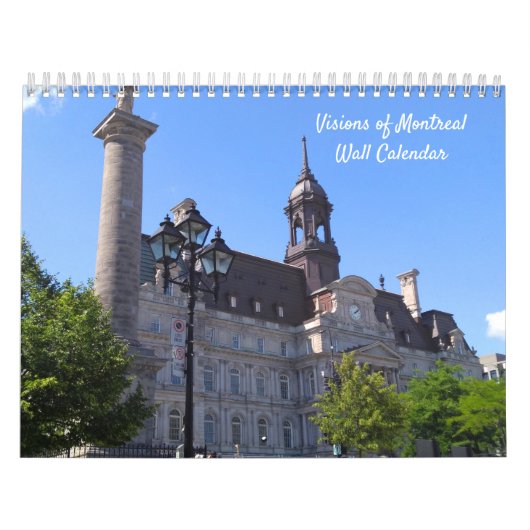 Visions du calendrier du mur de Montréal (Protection)