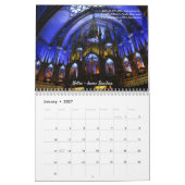 Visions du calendrier du mur de Montréal (Jan 2027)
