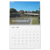 Visions du calendrier du mur du Midwest (Mar 2027)