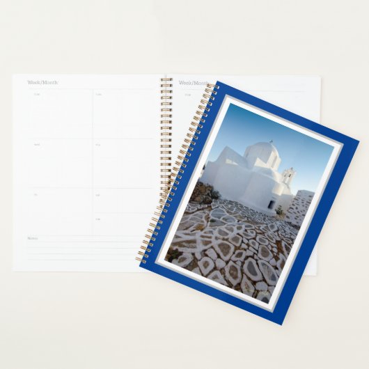 Visions of Greece: "Path to Righteousness" planner (Devant avec enveloppe)