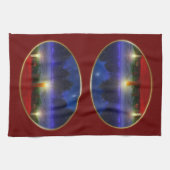 Visions plus lumineuses Serviette de cuisine de No (Horizontal)