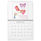 Visions & Verses Année de l'inspiration Calendrier (Feb 2026)