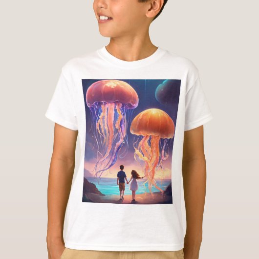 Visions Vivid : Un T-shirt captivant" (Devant)