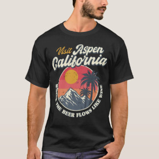 Visit Aspen California friends T-shirt
