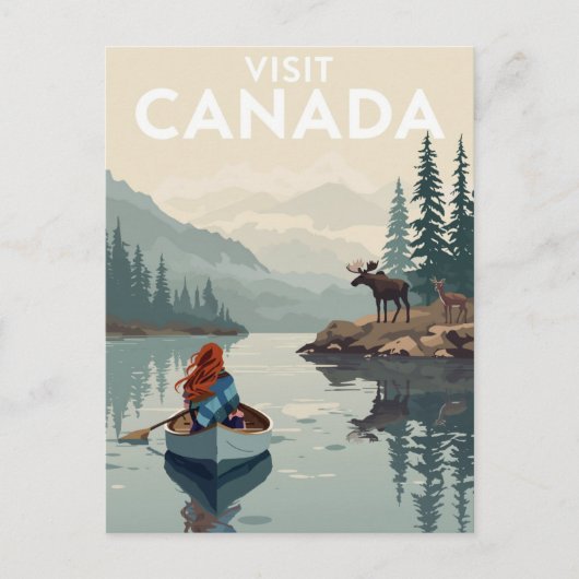 Visit Canada Wilderness Briefkaart (Voorkant)